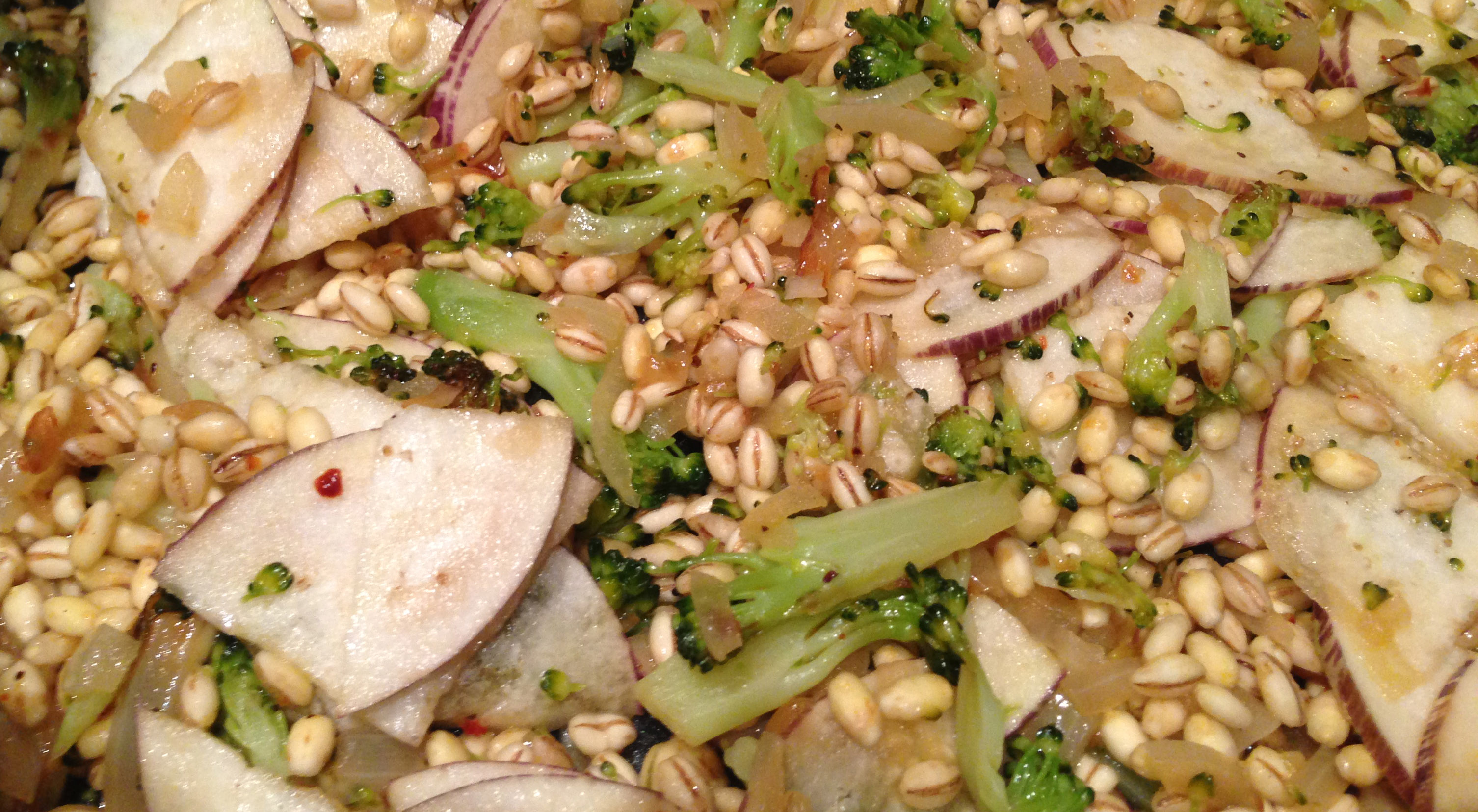 Spicy Vegetable Pearl Barley Risotto Recipe From Pescetarian Kitchen