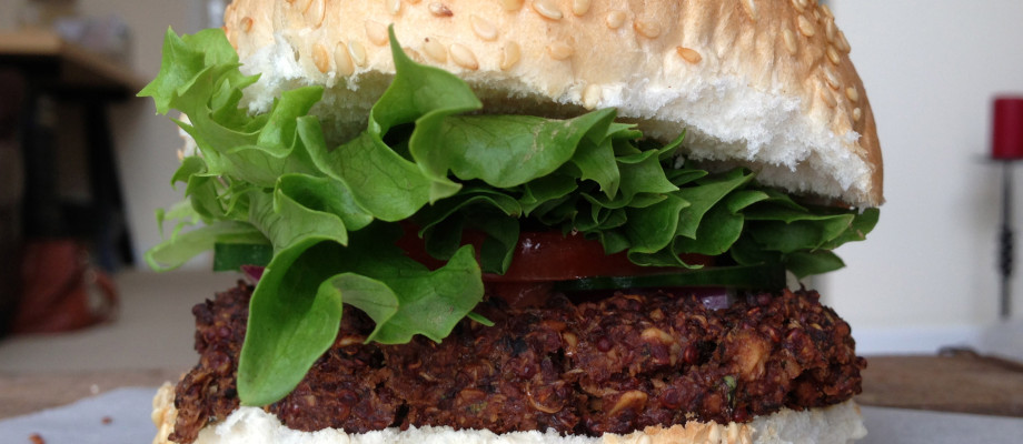 Quinoa & Black Bean Veggie Burgers
