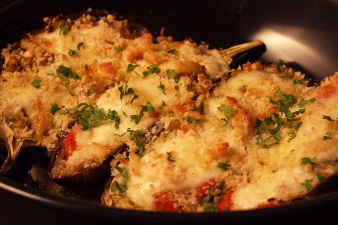 Italian Stuffed Aubergine
