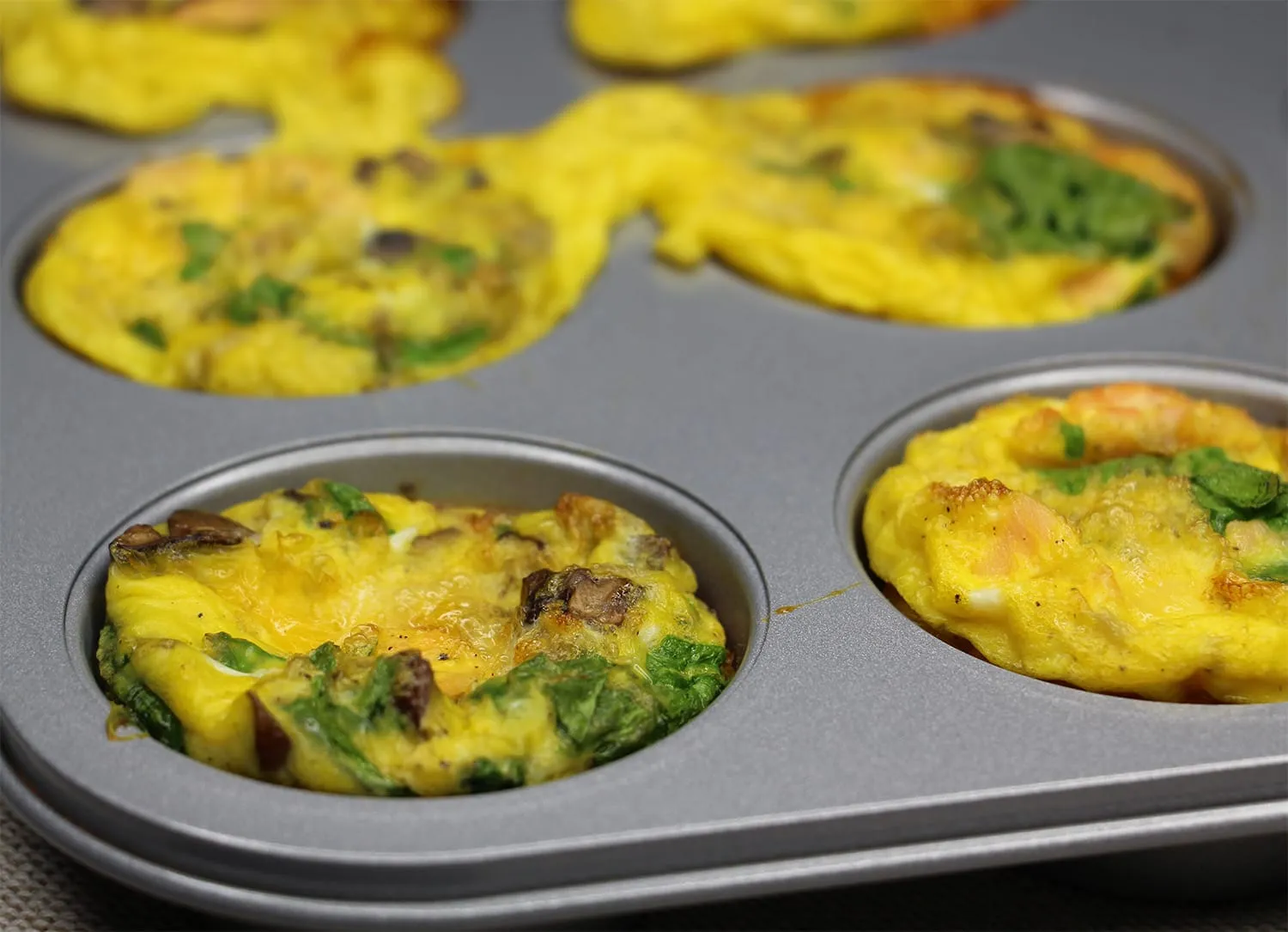 Smoked Salmon Egg Muffins