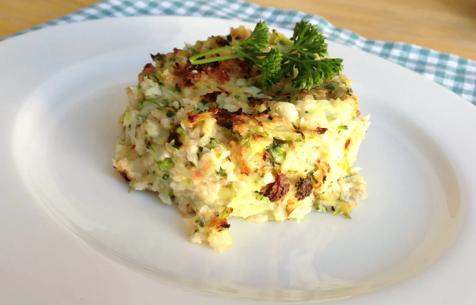 Broccoli and Cauliflower Cheese Bake