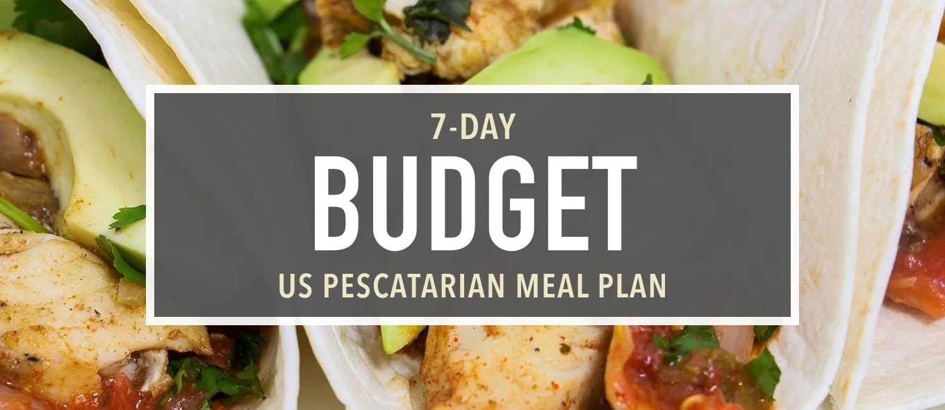 Budget Pescatarian Meal Plan (US)