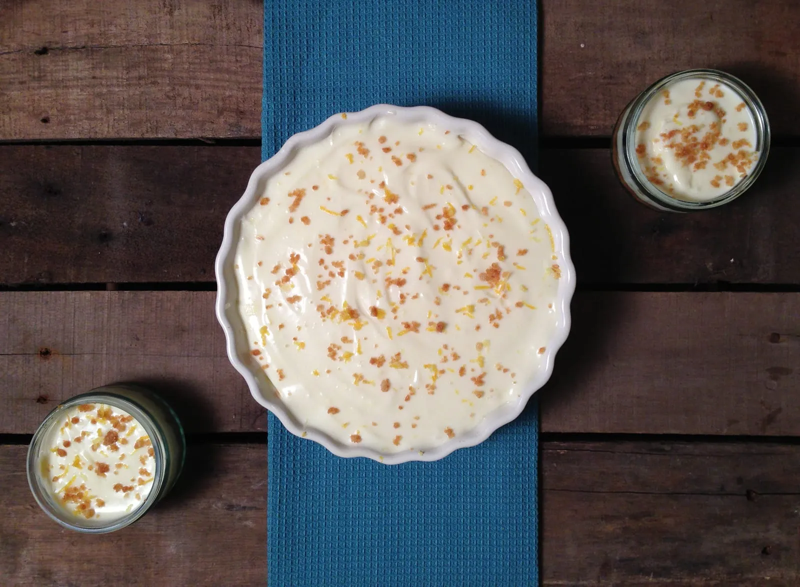 Laura’s Mum’s No Bake Lemon Cheesecake
