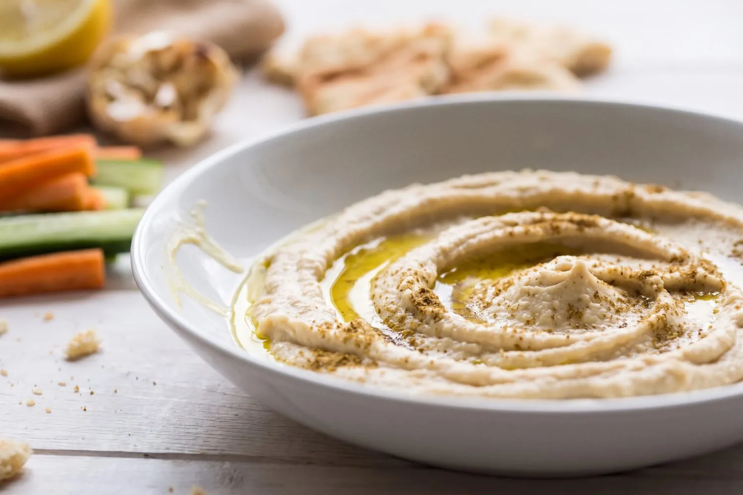 Roast Garlic and Butter Bean Dip