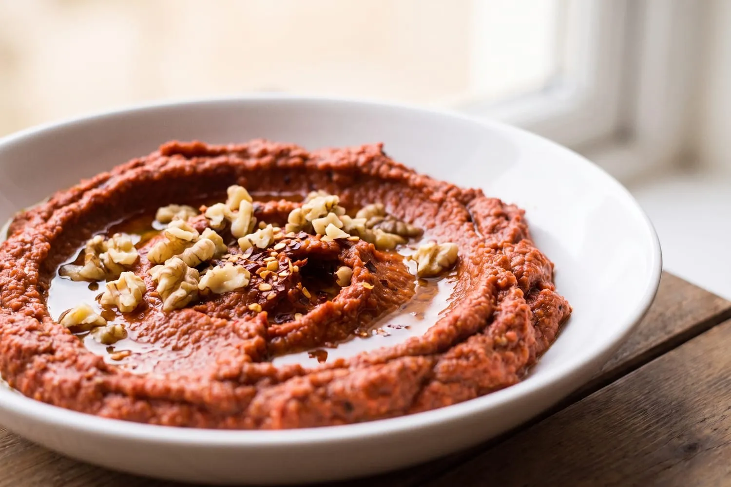 Roasted Red Pepper and Walnut Dip