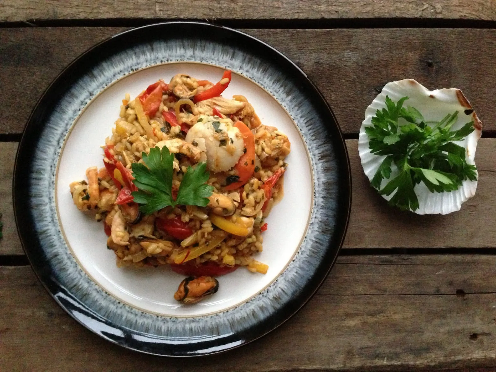 Seafood Paella Recipe