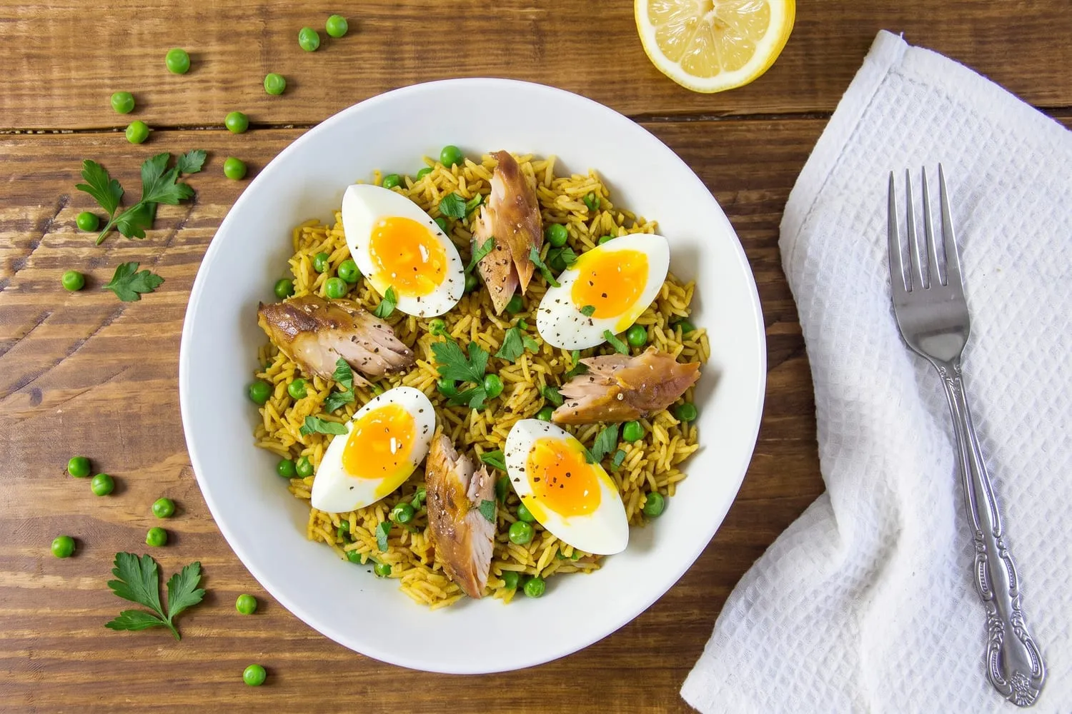 Smoked Mackerel Kedgeree