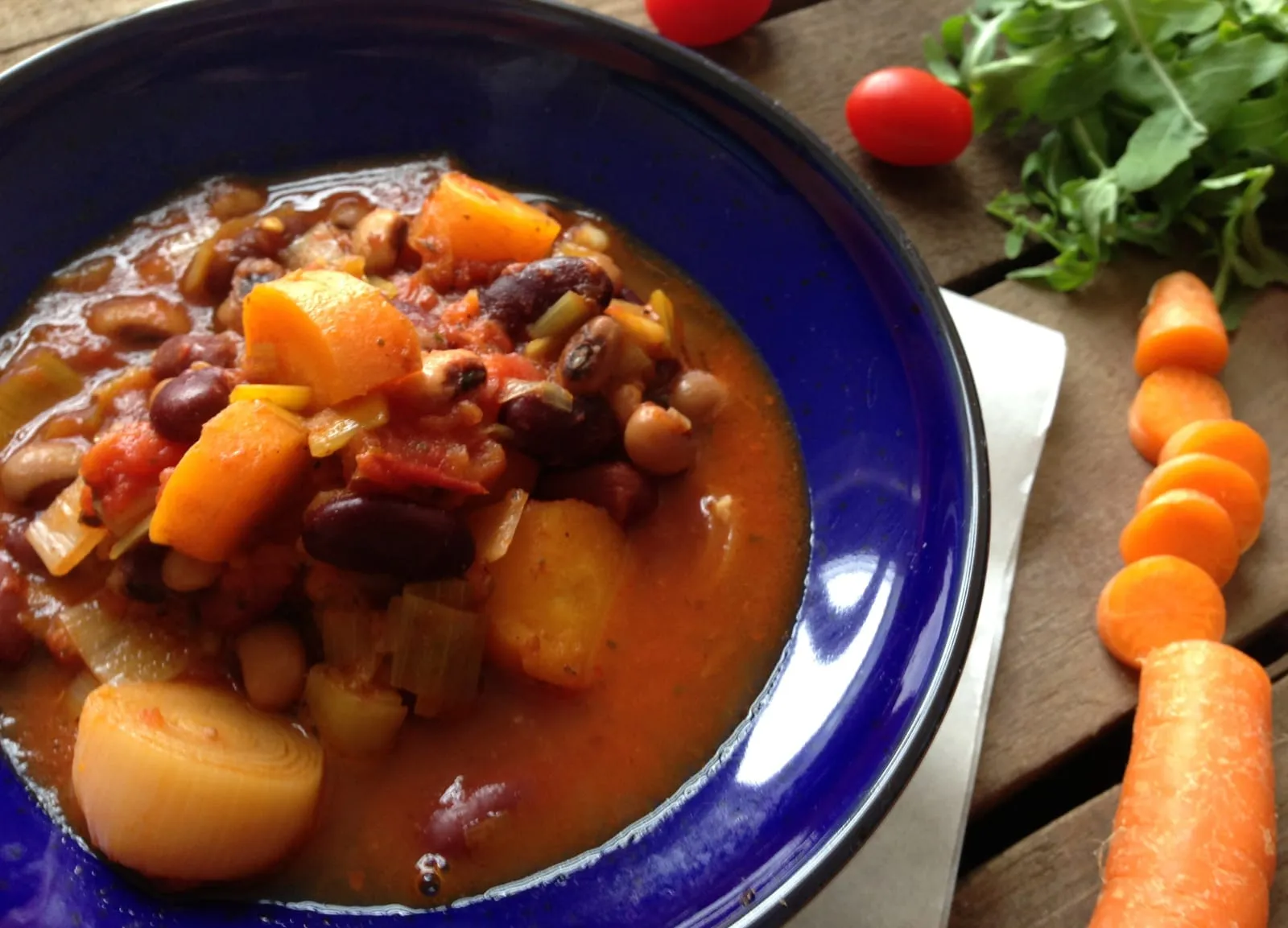 Vegetarian Spicy Bean Stew