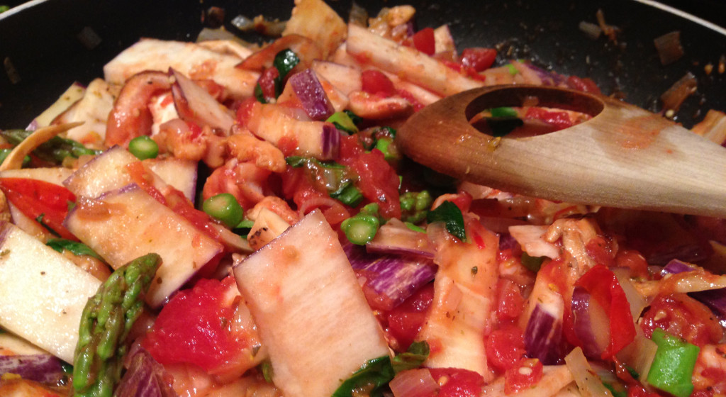 Walnut and Vegetable Lasagne