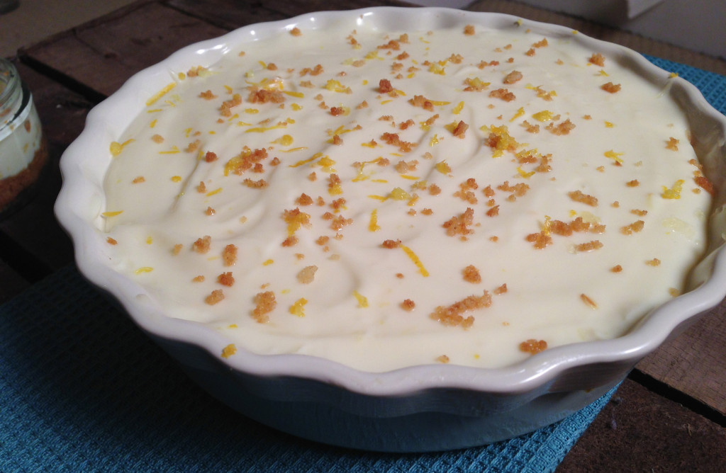 No Bake Lemon Cheesecake