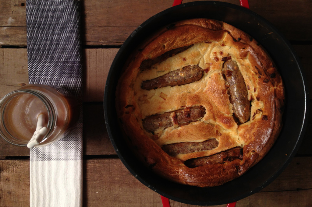 Vegetarian Toad in the Hole