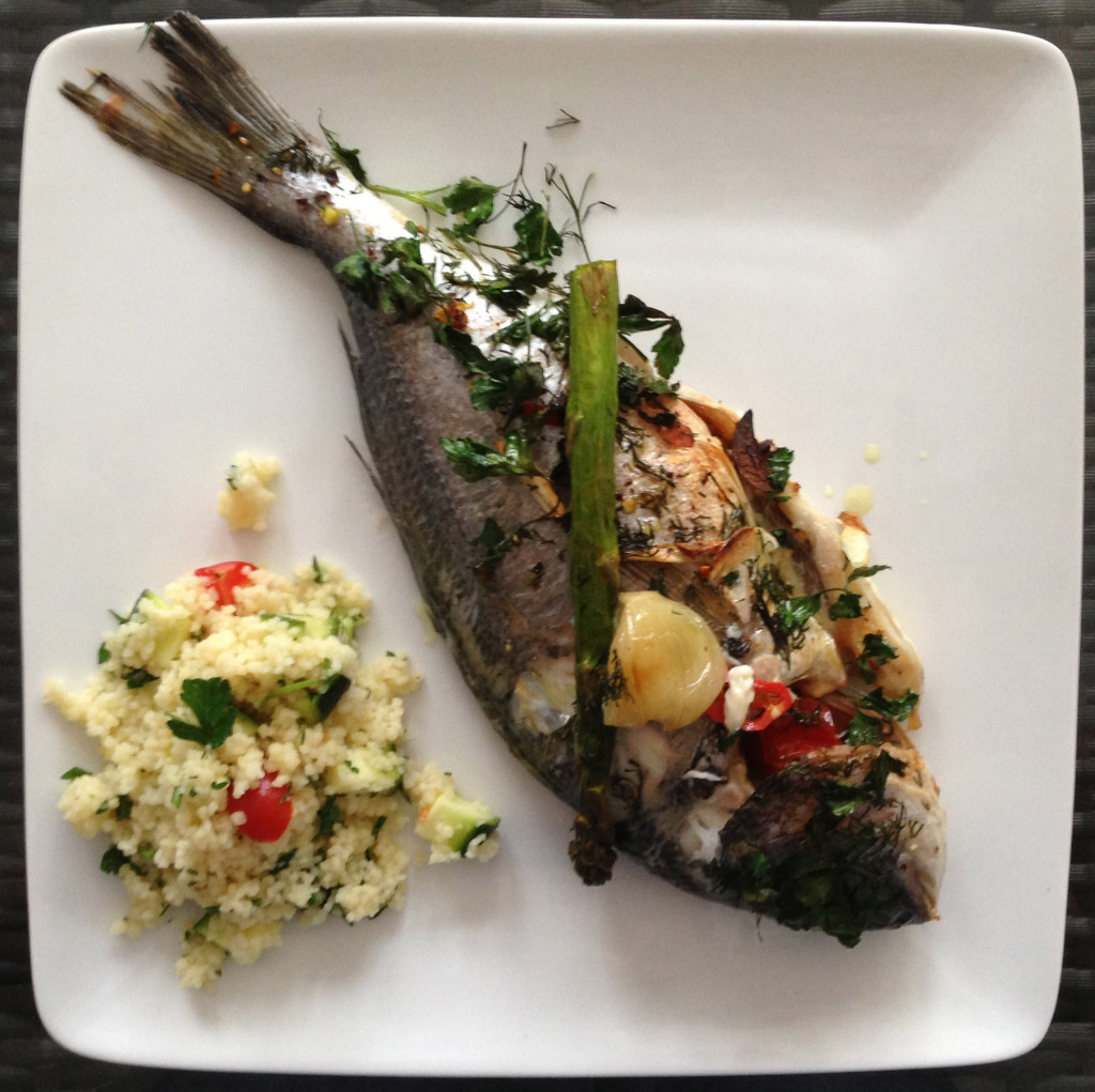 Baked Whole Sea Bream Recipe Pescetarian.Kitchen