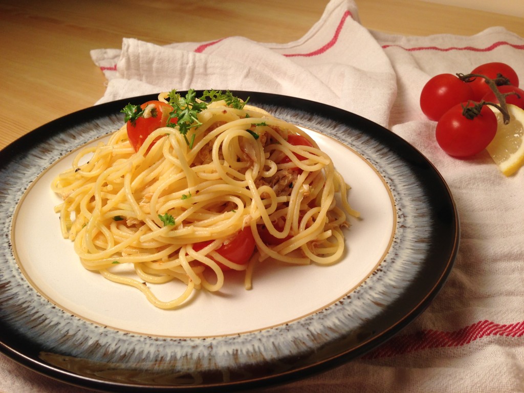 Crab and Lemon Spaghetti