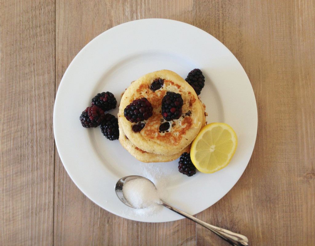 Lemon and Raisin Pancakes