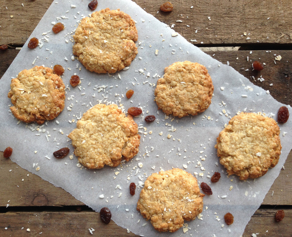 Chewy Anzac Biscuits