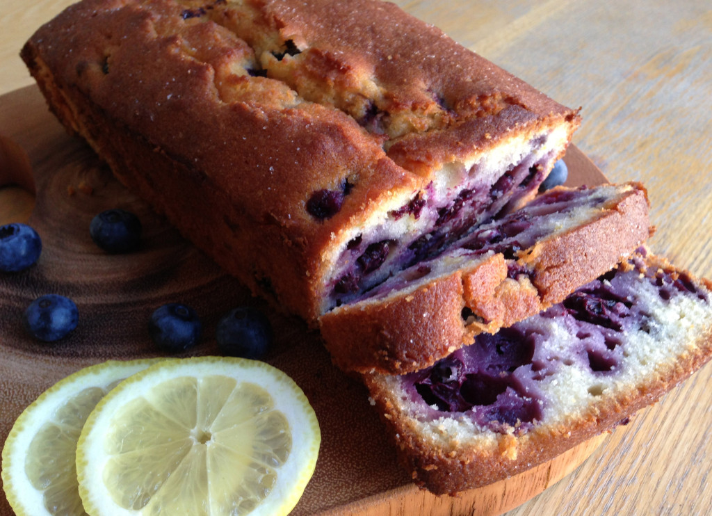 Fresh Blueberry and Lemon Loaf