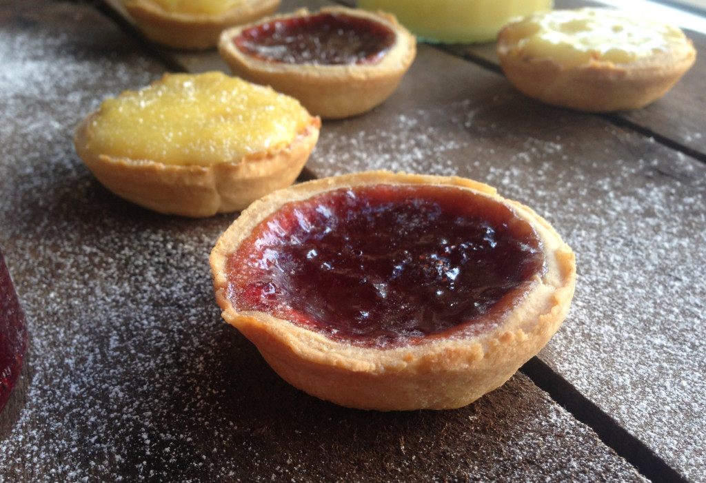 Jam & Lemon Curd Tarts