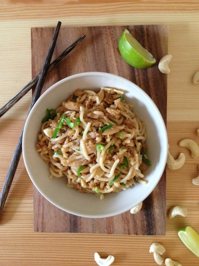 Spicy Oriental Crab Noodles