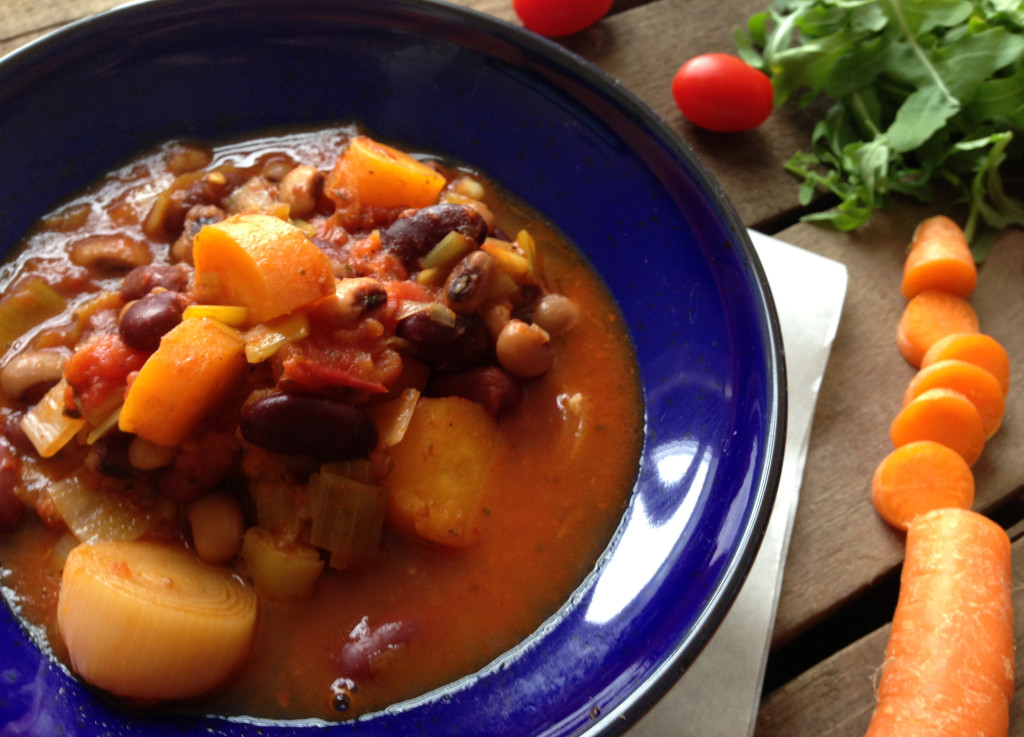 Vegetarian Spicy Bean Stew