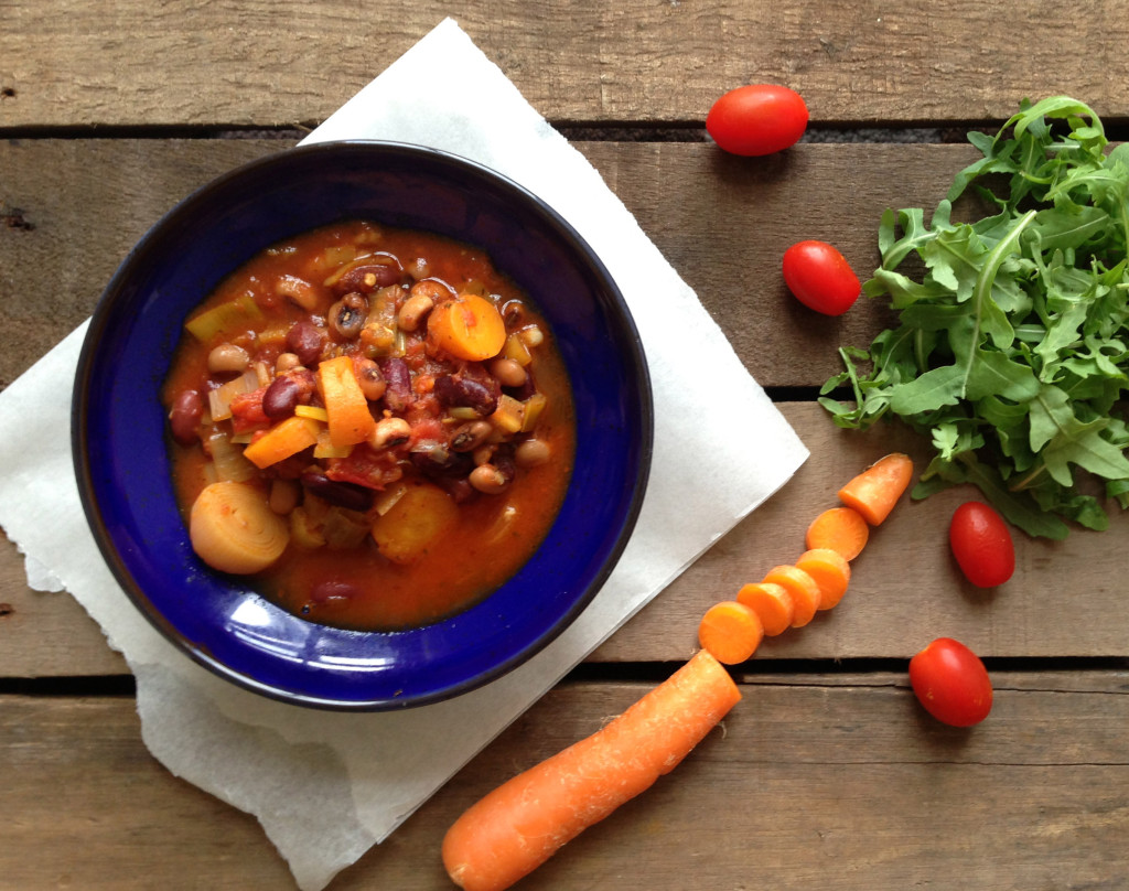 Vegetarian Spicy Bean Stew