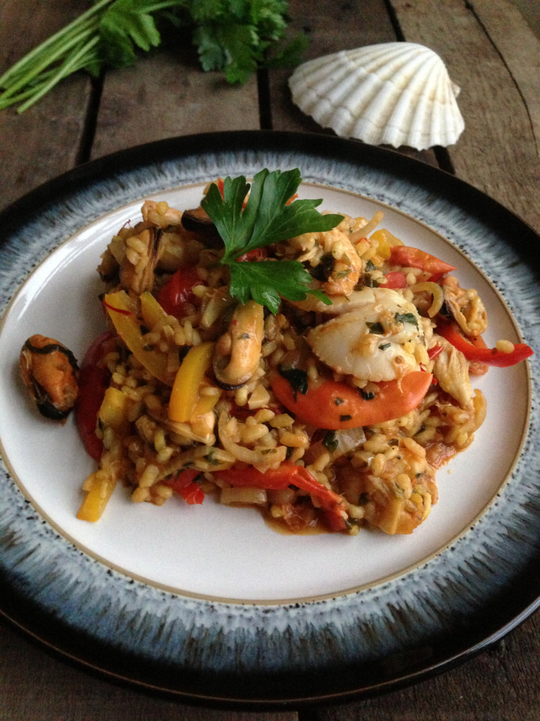 Seafood Paella Recipe