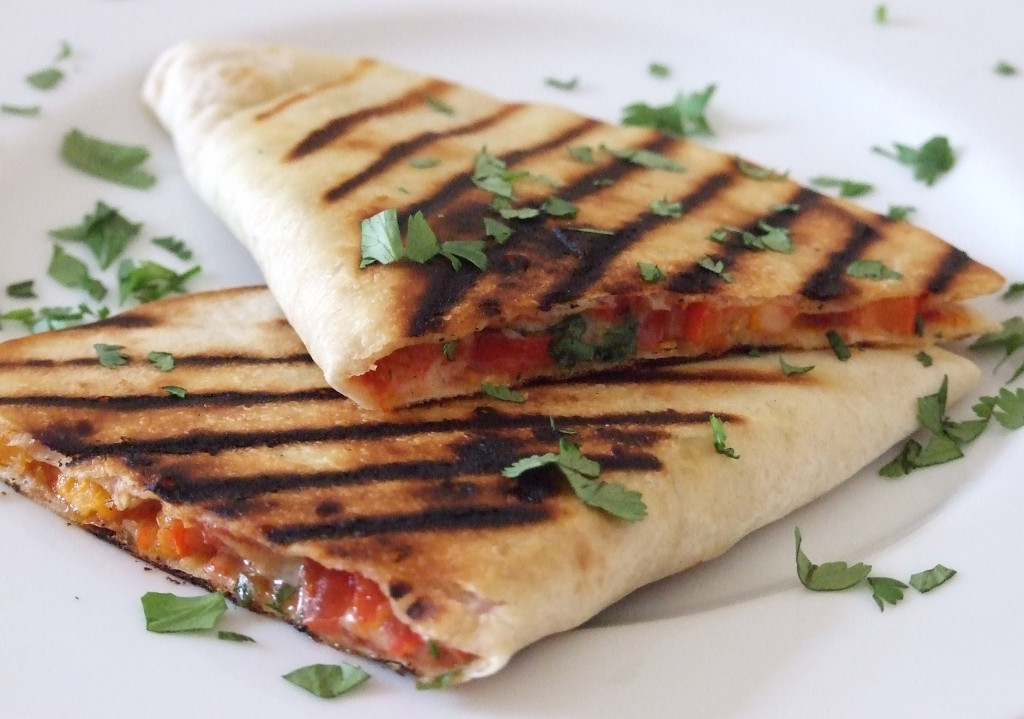 Vegetarian Quesadilla with Cheese