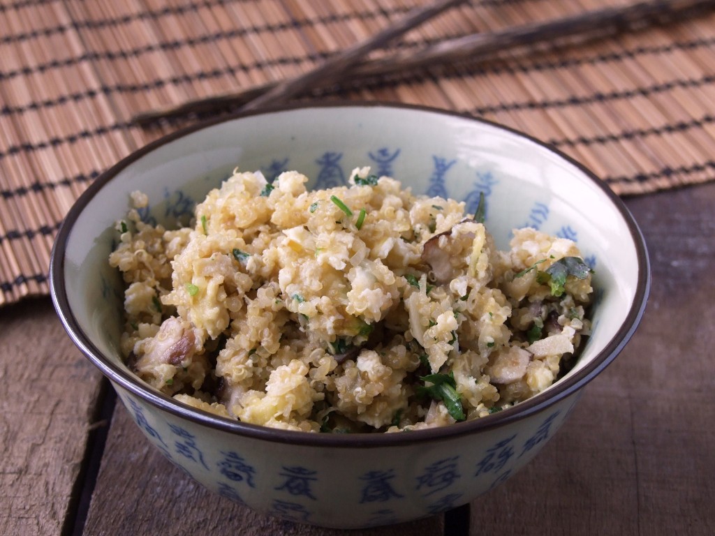 Egg Fried Quinoa Recipe