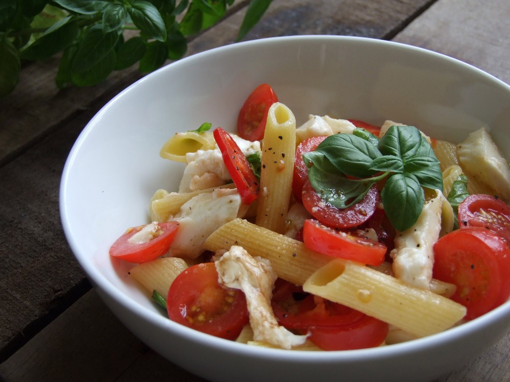 Organic Caprese Pasta Salad