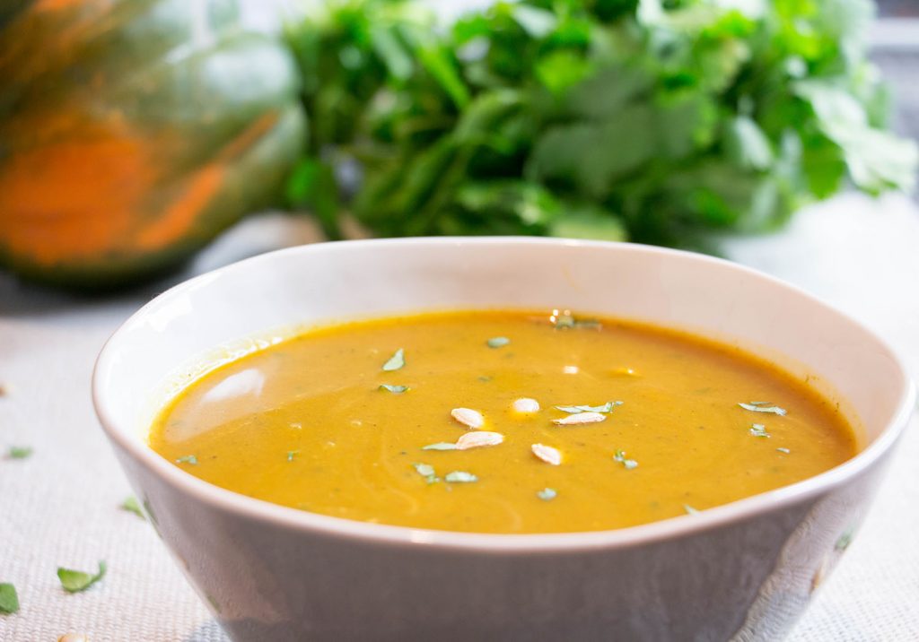 Curried Butternut Squash Soup