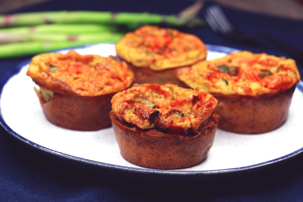 Spanish Style Egg muffins