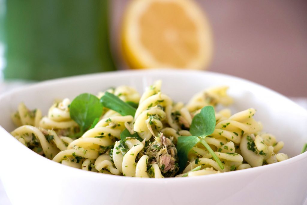 tuna pesto pasta recipe