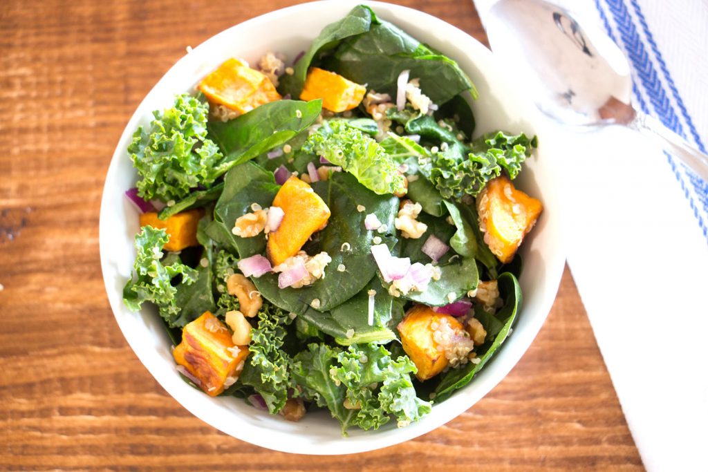 Roasted Sweet Potato and Quinoa Salad