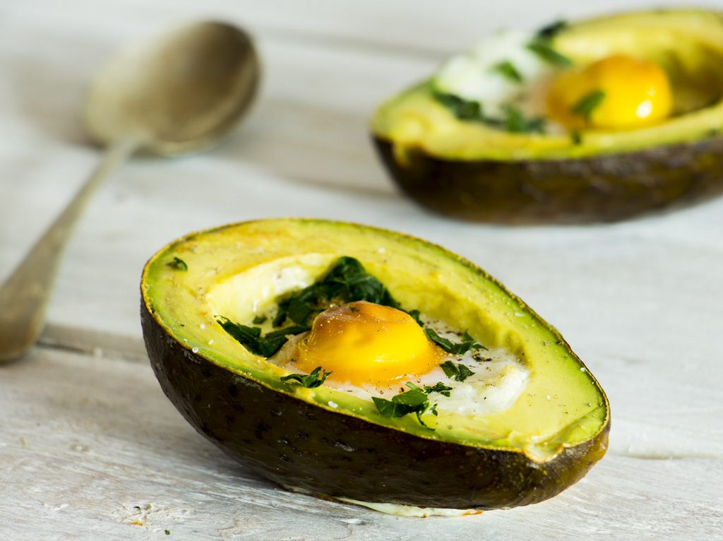 Avocado Baked Eggs Recipe - Pescetarian Kitchen