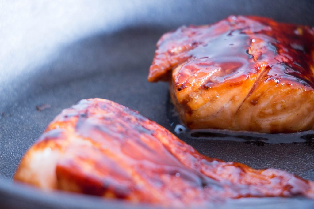 teriyaki glazed salmon 