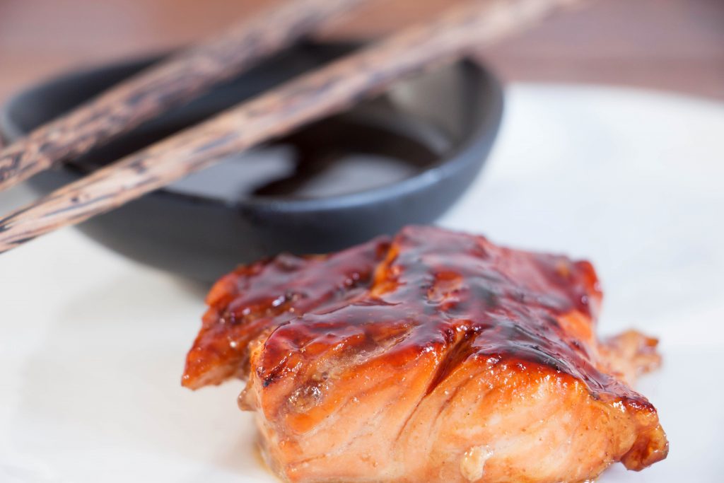 teriyaki glazedi salmon 