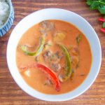 Vegan thai red curry