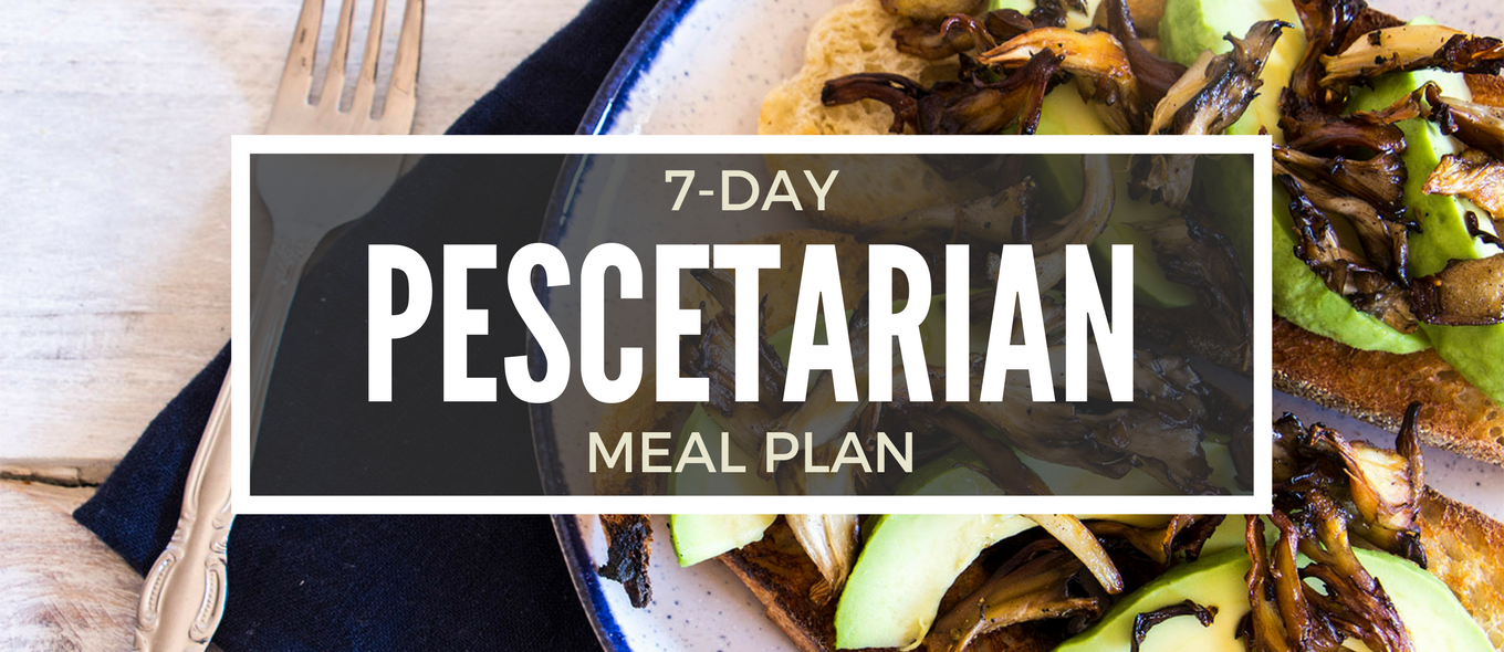 7 day pescetarian pescatarian diet meal plan