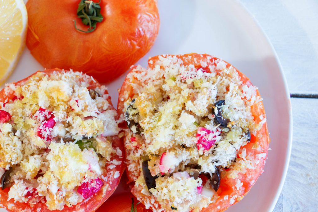 Coud cous stuffed tomatoes 1