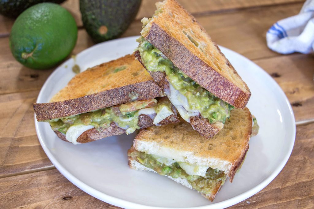 Guacamole grilled cheese 3