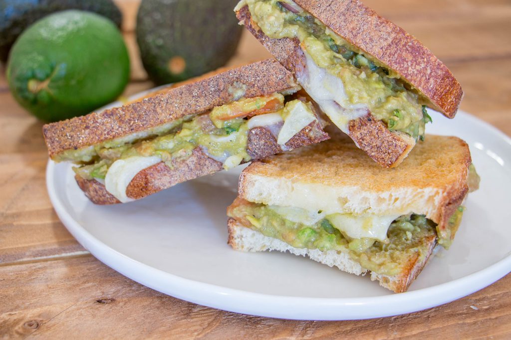 Guacamole grilled cheese 4