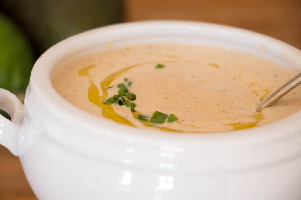 Roasted Cauliflower Soup 1