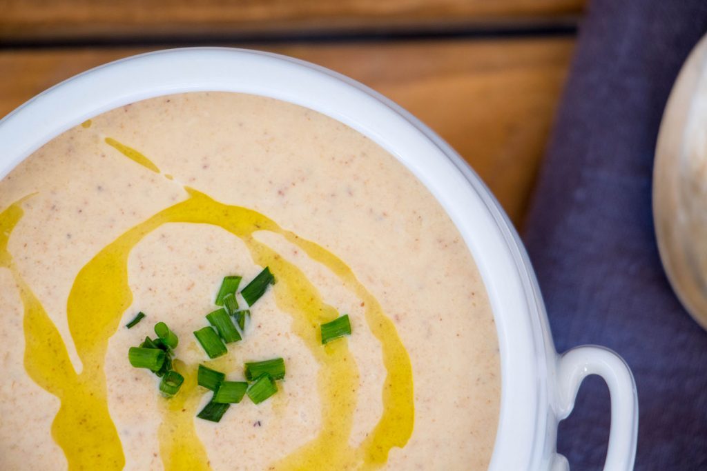 Roasted Cauliflower Soup 4