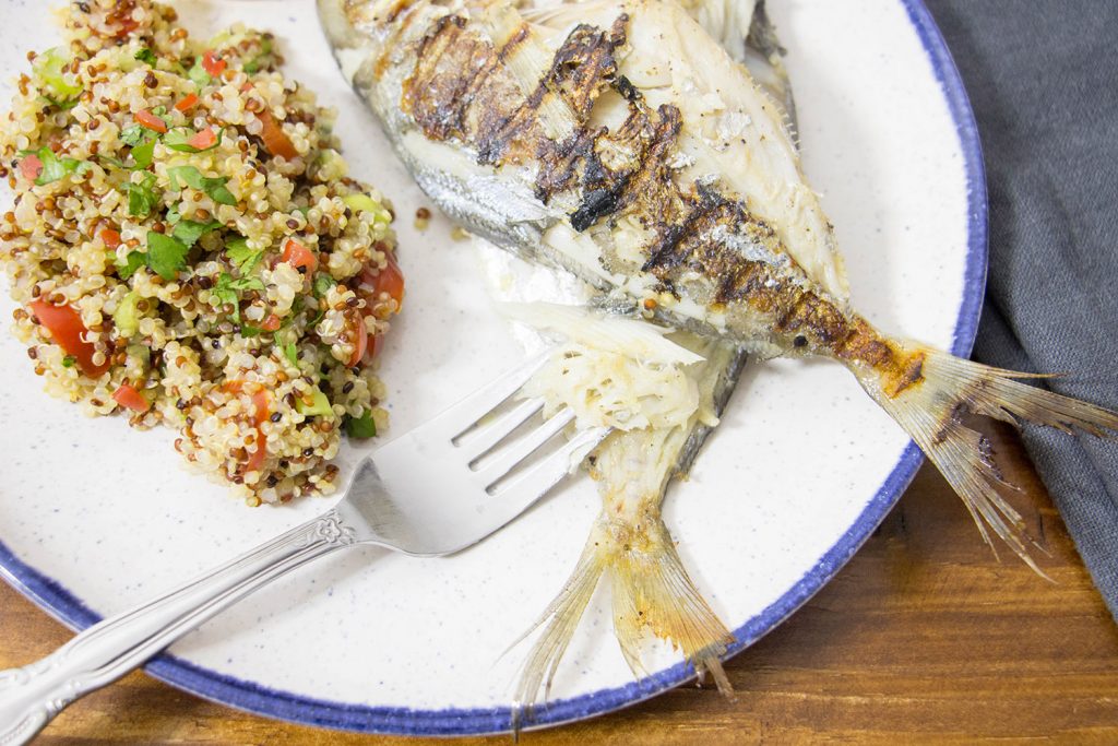 griddled butterfish and quinoa 3