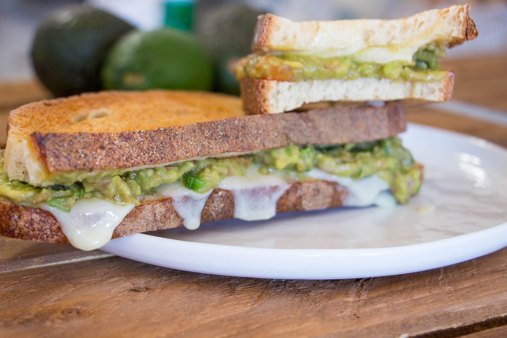 guacamole grilled cheese 1